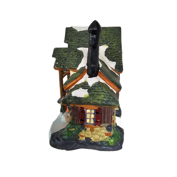 2004 Christmas Streets Collection FROSI'S ICE HOUSE Lighted Porcelain Village Ho - Picture 3 of 6